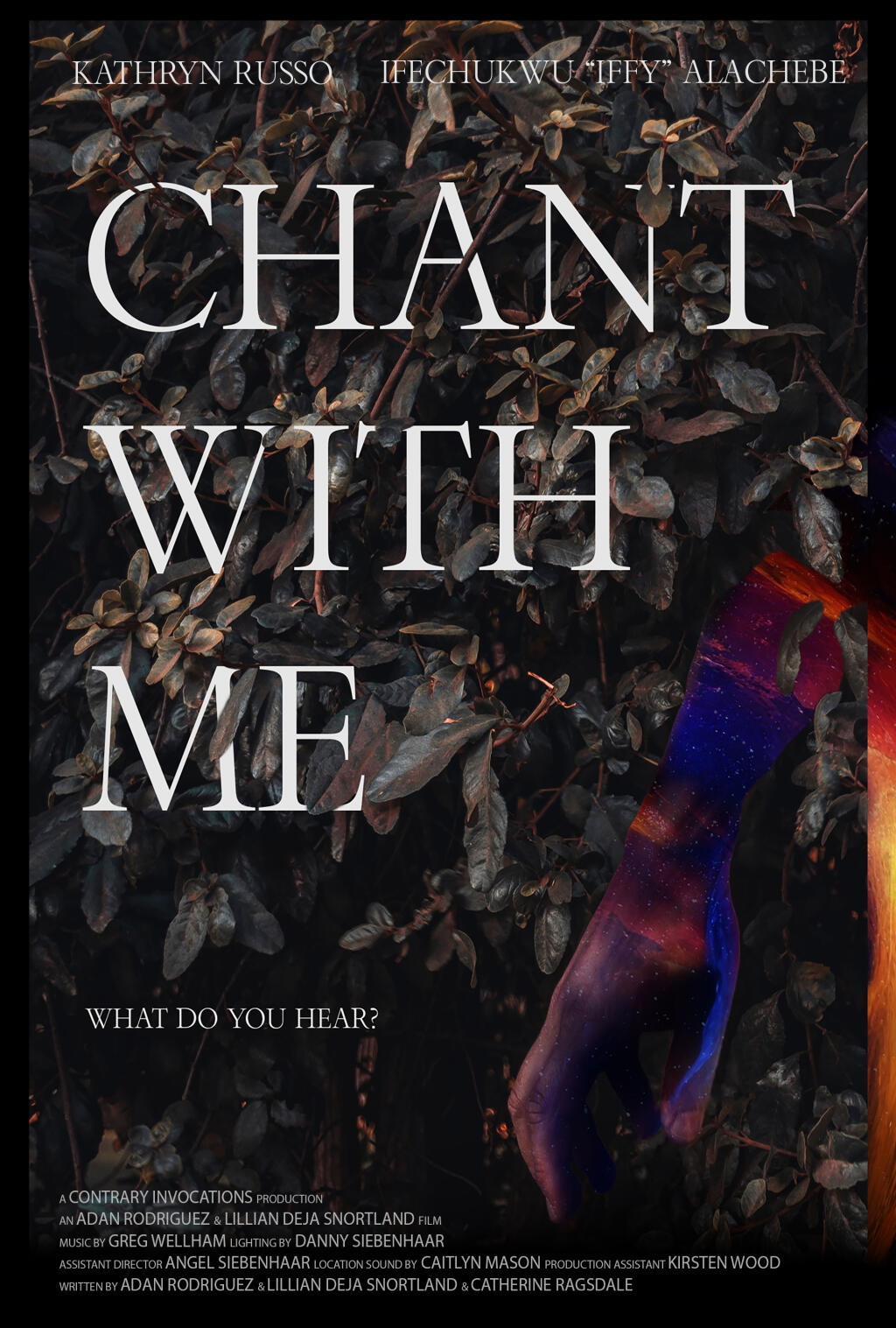Filmposter for Chant With Me